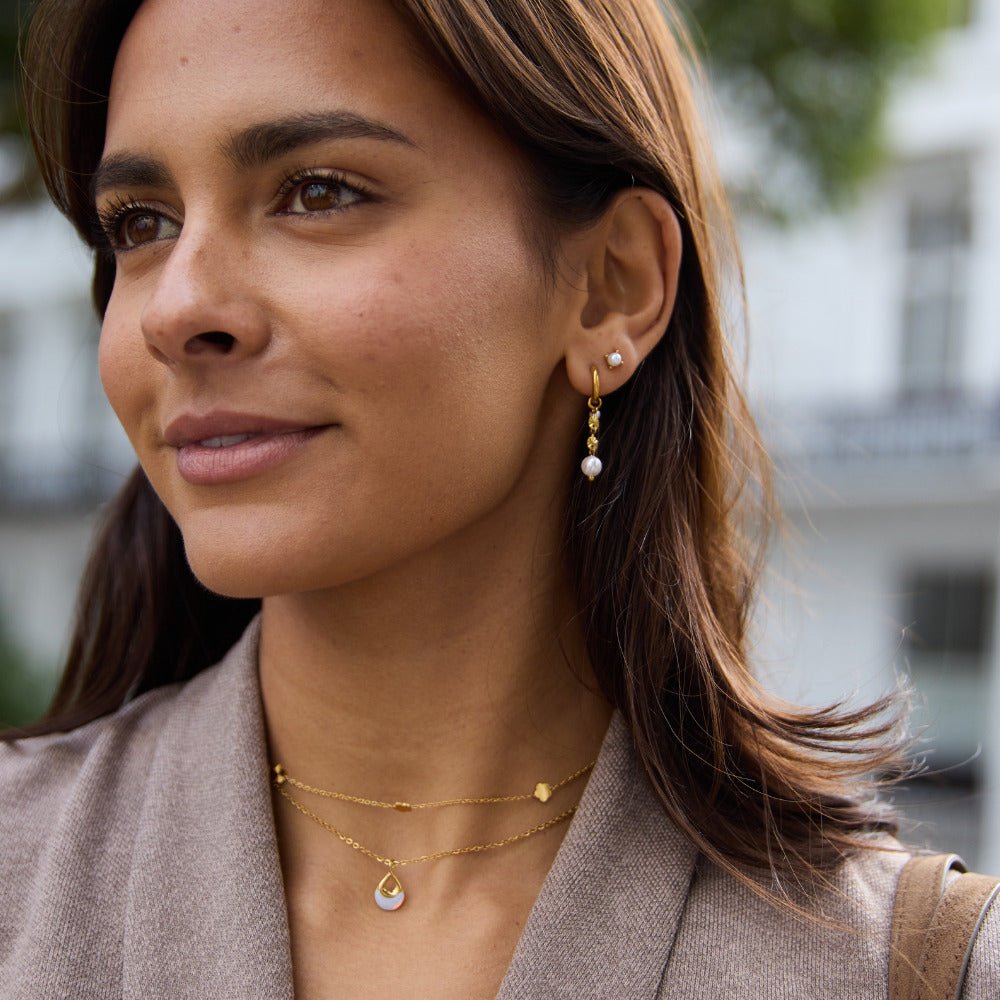Free Sofia Pearl Stud Earrings