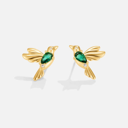 Hummingbird Stud Earrings