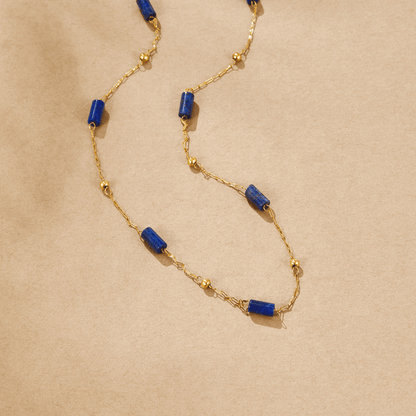 Lapiz Lazuli Bead Necklace