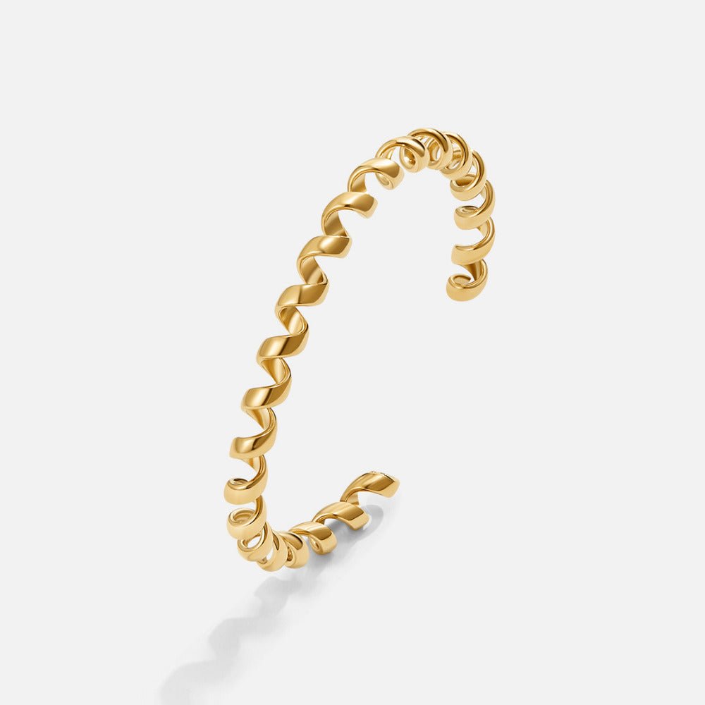 Melinda Gold Coil Bracelet