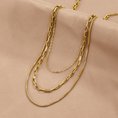 Miela Layered Chain Necklace