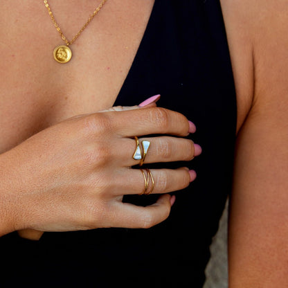 Mother Of Pearl Dream Ring