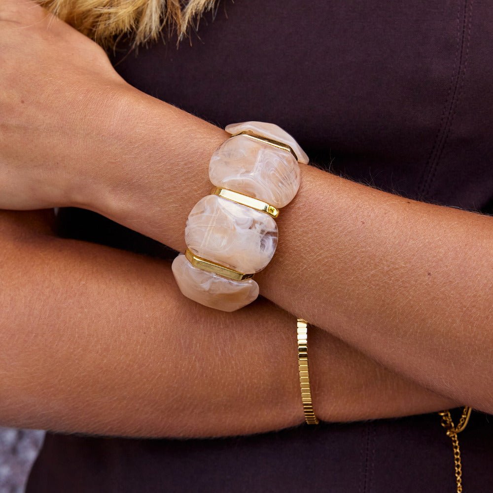 Odette Chunky Elastic Bangle