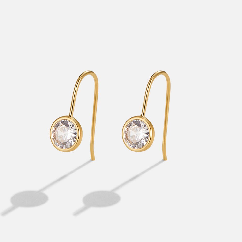 Olivia Crystal Drop Earrings