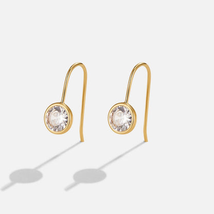 Olivia Crystal Drop Earrings