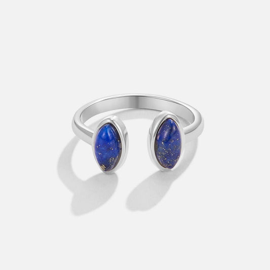Silver Lapis Lazuli Wrap Ring