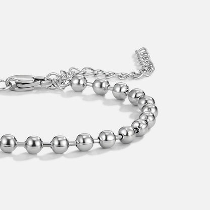 Silver Lulu Bead Bracelet