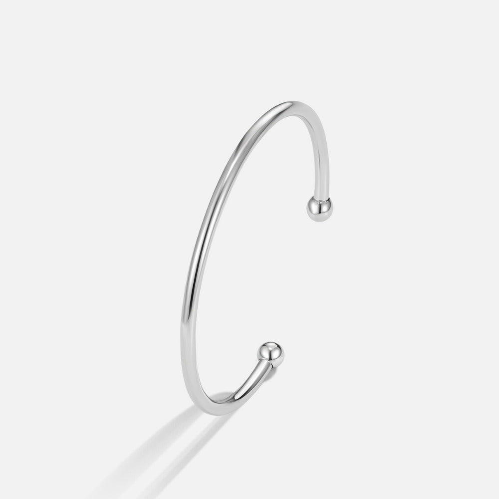 Silver Penelope Bangle