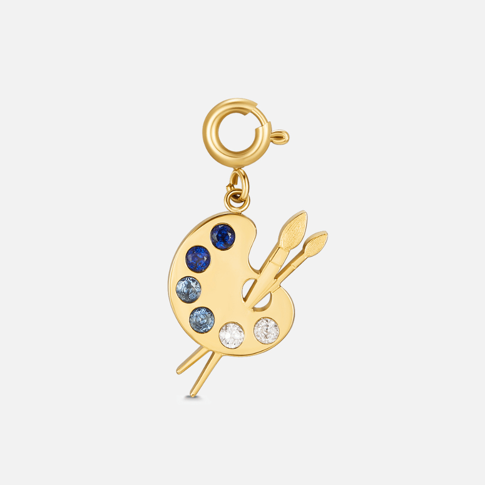 'The Artist' Palette Charm